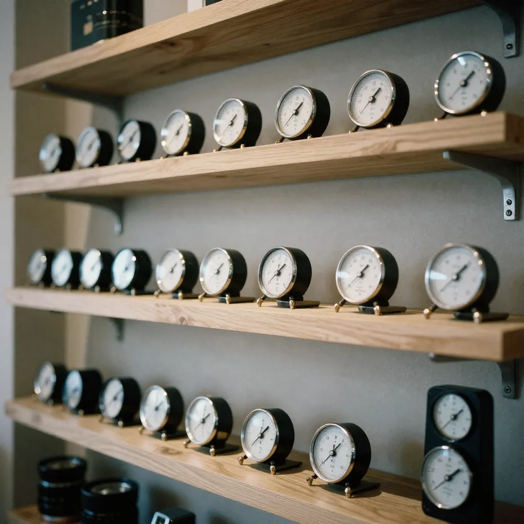 Måleapparat visning