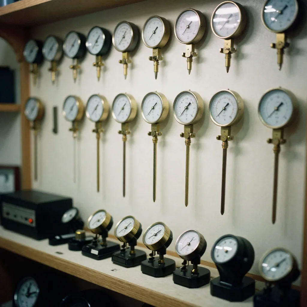 Mekanisk stopur frontvisning