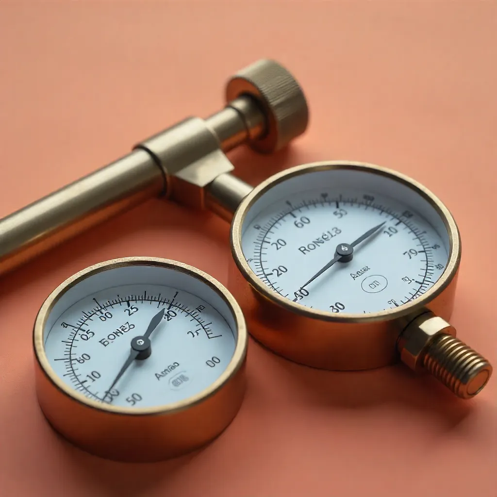 Analog måleapparat detalje