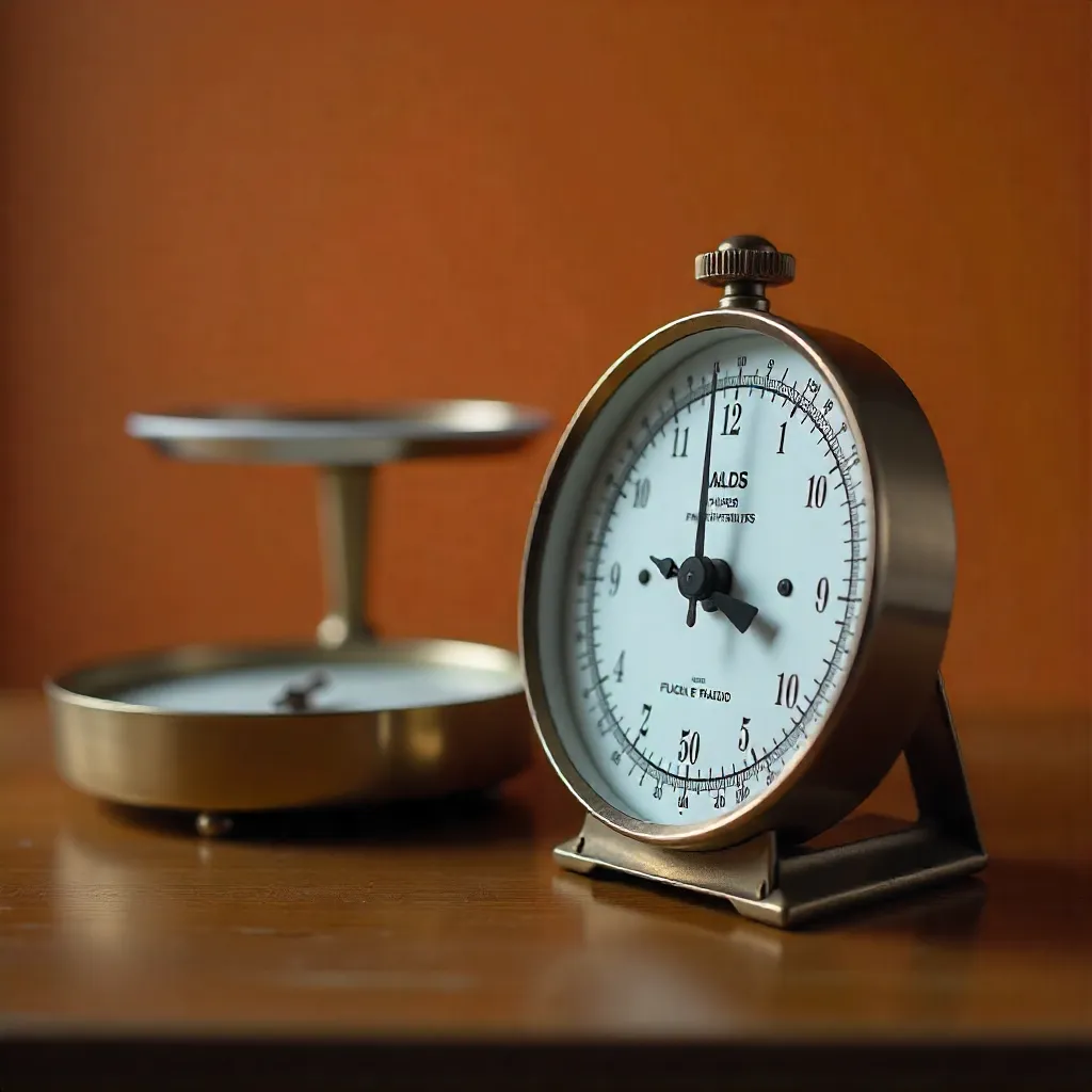 Måleinstrument i brug